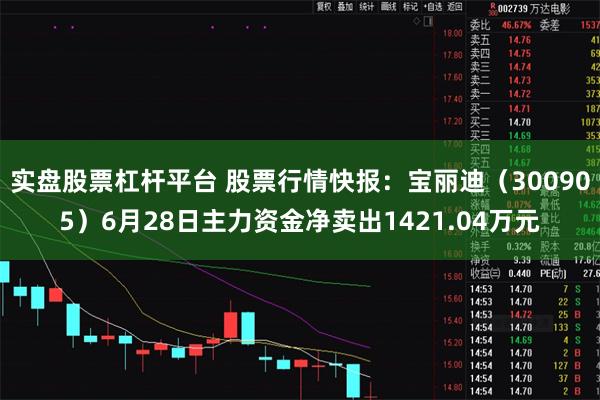 实盘股票杠杆平台 股票行情快报：宝丽迪（300905）6月28日主力资金净卖出1421.04万元